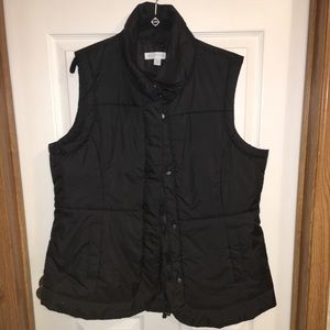 Black Puffer Vest